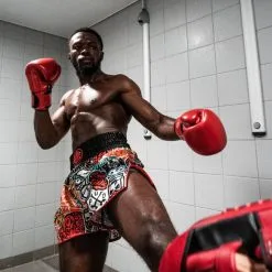 Pantaloncini Kick-thai Pride Or Die Stickers -Guanti pantaloncini pride or die stickers