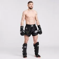 Pantaloncini Kick-thai Leone Flag AB965 -Guanti pantaloncini thai kick leone flag ab965 7