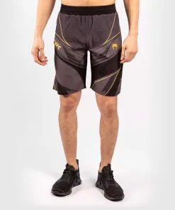 Pantaloncini Allenamento Venum UFC Replica -Guanti pantaloncini venum ufc replica nero oro 1