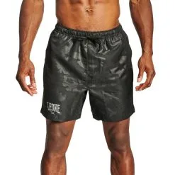 Pantaloncini Allenamento Leone CamoBlack ABX512