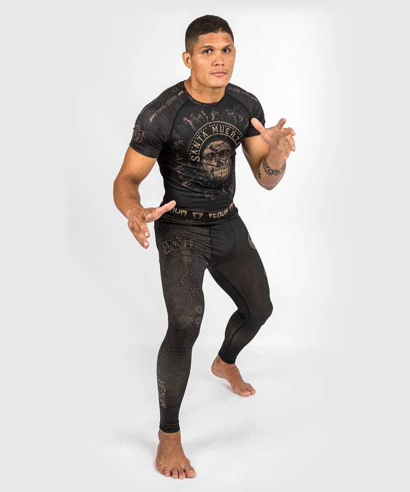 Pantaloni A Compressione Venum Santa Muerte Dark Side 11 Pantaloni A Compressione Venum Santa Muerte Dark Side - immagine 9