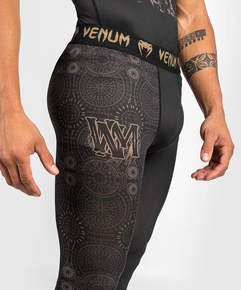 Pantaloni A Compressione Venum Santa Muerte Dark Side 4 Pantaloni A Compressione Venum Santa Muerte Dark Side - immagine 2