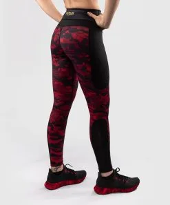 Leggings Donna Venum Defender -Guanti pantaloni venum defender nero rosso 1 1