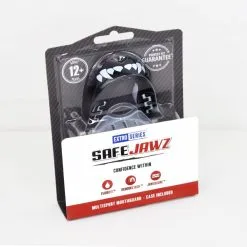 Paradenti SafeJawz Extro Fangz Nero-bianco -Guanti paradenti safejawz extro fangz 2