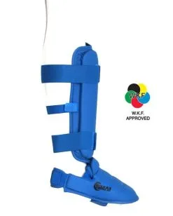 Paratibia Con Parapiede Smai WKF Art. 413S -Guanti paratibia karate smai 413 2