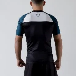Rashguard Maniche Corte No-Gi Kingz Born To Rule -Guanti rashguard kingz born to rule 3