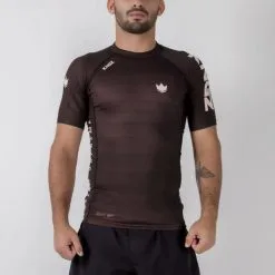 Rashguard Maniche Corte No-Gi Kingz Ranked V5
