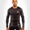 Rashguard Venum Athletics Nero-oro Maniche Lunghe