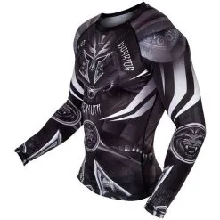 Rashguard A Maniche Lunghe Venum Gladiator 3.0 02986 -Guanti rashguard venum gladiator 3