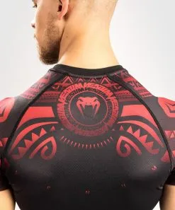 Rashguard Venum Nakahi Maniche Corte -Guanti rashguard venum nakahi maniche corte nero rosso 5