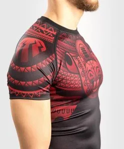 Rashguard Venum Nakahi Maniche Corte -Guanti rashguard venum nakahi maniche corte nero rosso 6