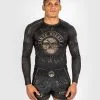 Rashguard Venum Santa Muerte Dark Side Maniche Lunghe 2 Rashguard Venum Santa Muerte Dark Side Maniche Lunghe -Guanti rashguard venum santa muerte dark side 1