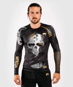 Rashguard Venum Skull Maniche Lunghe