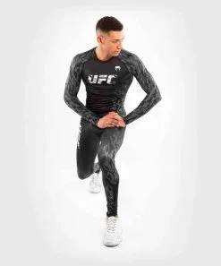 Rashguard Venum UFC Authentic Fight Week Maniche Lunghe -Guanti rashguard venum ufc authentic fight week maniche lunghe nero 3