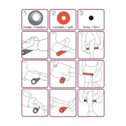 Rullo Massaggio 3 In 1 Toorx AHF-091 -Guanti rullo massaggiatore toorx 3 in 1 ahf 091 1