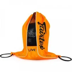 Sacca Fairtex BAG6 Con Rete -Guanti sacca con mesh fairtex bag6 arancione