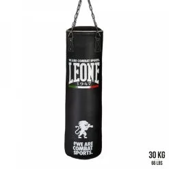 Sacco Boxe Leone Basic AT840 -Guanti sacco da boxe leone at840 nero 30kg