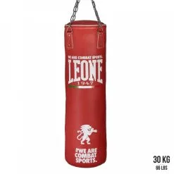 Sacco Boxe Leone Basic AT840 -Guanti sacco da boxe leone at840 rosso 30kg