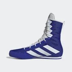 Stivaletti Da Boxe Adidas Box Hog 4 Blu-bianco