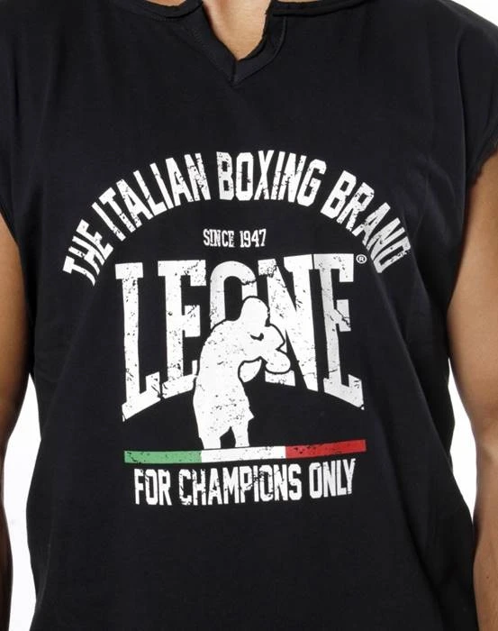 T-shirt Smanicata Leone Black LSM749 4 T-shirt Smanicata Leone Black LSM749 - immagine 2