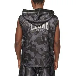 Smanicato Da Ring Leone CamoBlack AB264 -Guanti smanicato da ring leone camoblack ab264 schiena