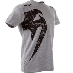 T-Shirt In Cotone Venum Giant Grigio-Nero