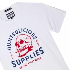 Tatami-fightwear T-shirt Tatami Fightwear Jiujitsulicious Organic -Guanti t shirt tatami fightwear jiujitsulicious bianco 3
