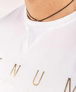 T-shirt Venum LiveYourVision Bianco-nero -Guanti t shirt venum live your vision white 2