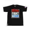 T-shirt Fairtex Fight Team TST51 Nero-blu 1 T-shirt Fairtex Fight Team TST51 Nero-blu -Guanti tshirt fairtex fight team tst51 nero blu