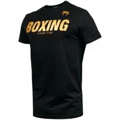 T-shirt Venum Boxing VT Nero-Oro -Guanti tshirt venum boxing nero oro 2