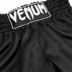 Pantaloncini Kick-thai Venum Muay Thai Classic -Guanti venum muay thai shorts classic nero bianco 5