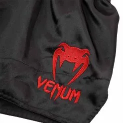 Pantaloncini Kick-thai Venum Muay Thai Classic -Guanti venum muay thai shorts classic nero rosso 5
